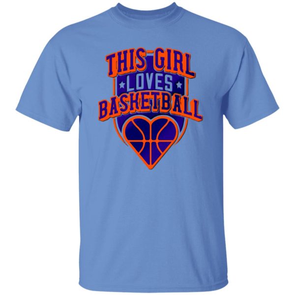 This Girl Loves Basketball V2 Shirt