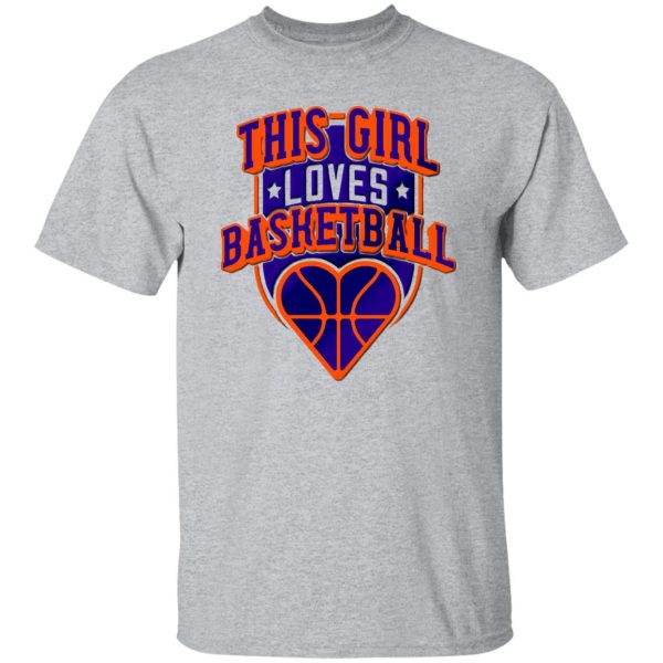 This Girl Loves Basketball V2 Shirt