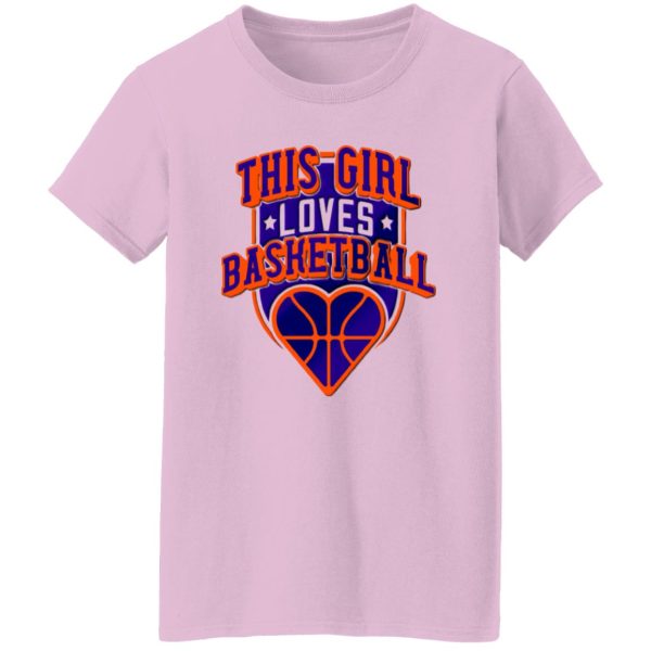 This Girl Loves Basketball V2 Shirt