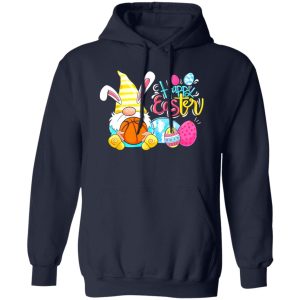 Happy Easter Easter Eggs Bunny Gnome Hugs Basketball Ball Shirt