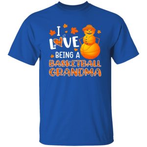 I Love Being A Basketball Grandma for Thanksgiving Shirt