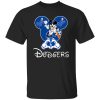 Disney Mickey Mouse Loves Los Angeles Dodgers Heart Shirt