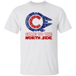 Millennium Falcon Chicago Cubs Come To The North Side Star Wars Shirt