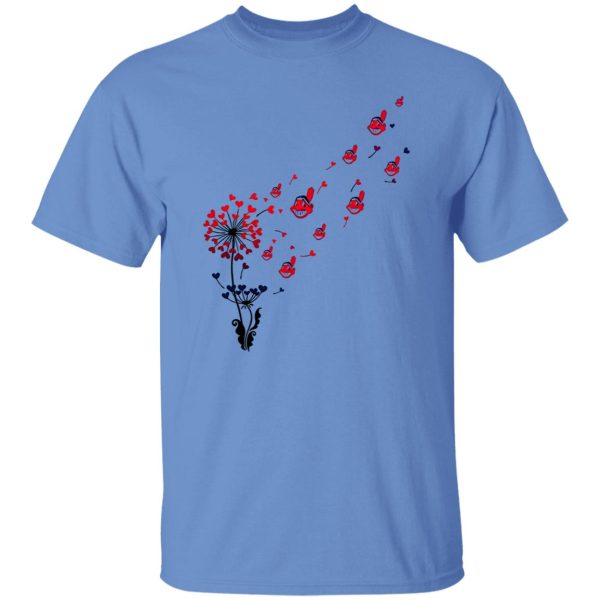 Dandelion Flower Cleveland Indians Shirt