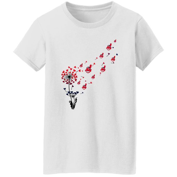 Dandelion Flower Cleveland Indians Shirt