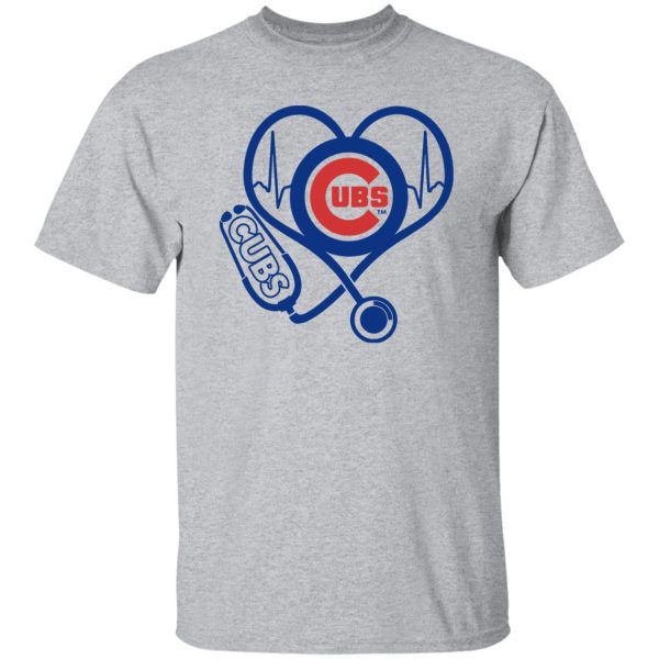 Nurse Loves Chicago Cubs Shirt