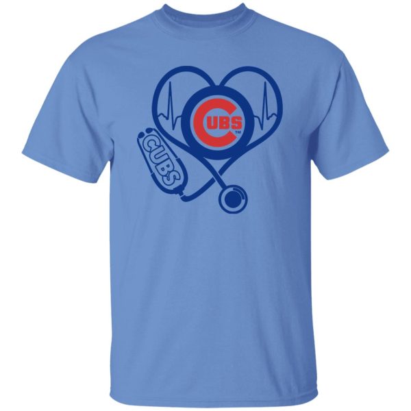 Nurse Loves Chicago Cubs Shirt