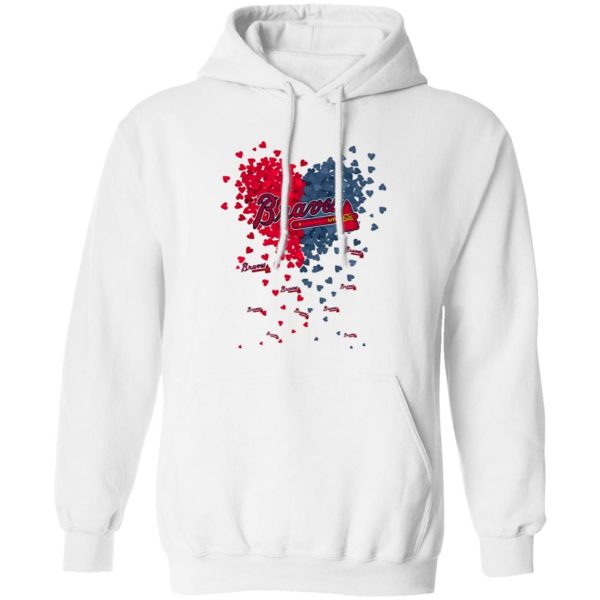 Atlanta Braves Baseball Heart Shirt