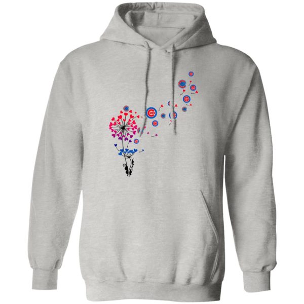 Love Chicago Cubs Dandelion Flower Shirt