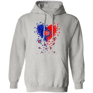 Chicago Cubs Baseball Heart Shirt