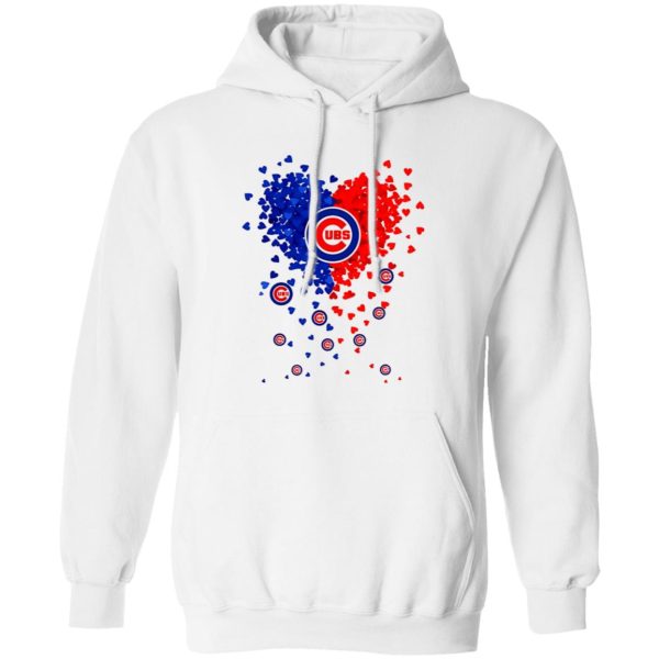 Chicago Cubs Baseball Heart Shirt