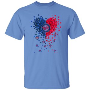 Minnesota Twins Baseball Club Heart Shirt