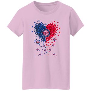 Minnesota Twins Baseball Club Heart Shirt