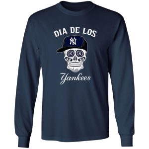 Sugar Skull Dia De Los New York Yankees Shirt