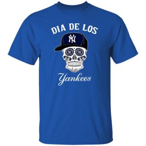 Sugar Skull Dia De Los New York Yankees Shirt