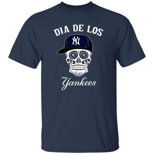 Sugar Skull Dia De Los New York Yankees Shirt