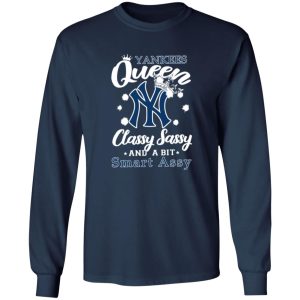 New York Yankees Queen Classy Sassy And A Bit Smart Assy Shirt