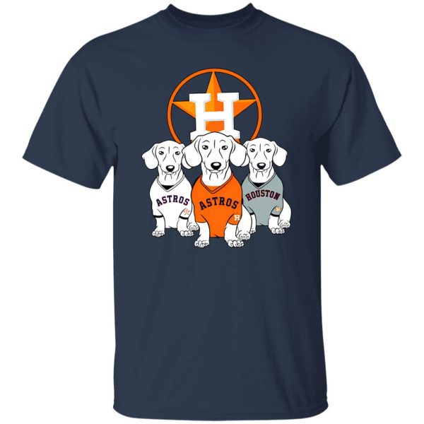 Houston Astros Dachshund Shirt