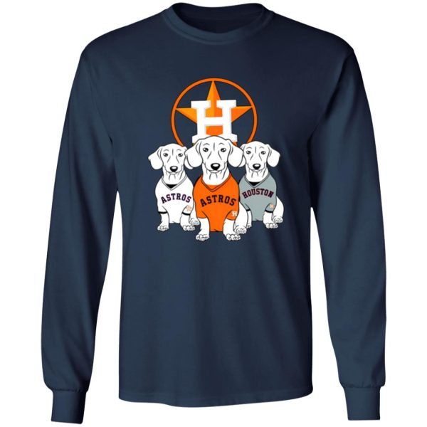 Houston Astros Dachshund Shirt