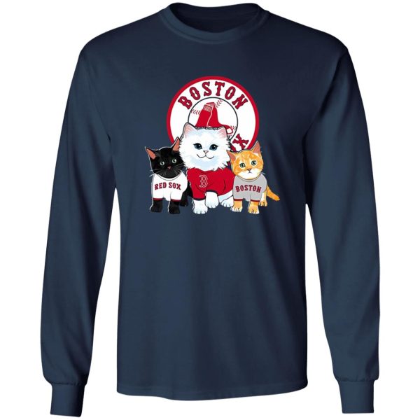 Adorable Cats Boston Red Sox Shirt