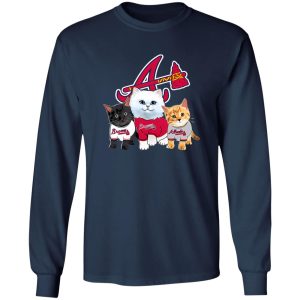 Adorable Cats Atlanta Braves Shirt