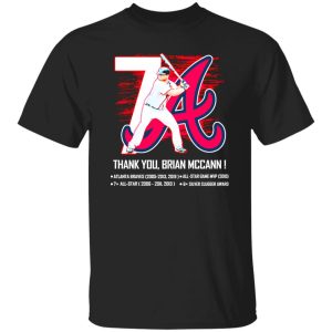 Thank You Brian McCann Alabama Crimson Tide Shirt