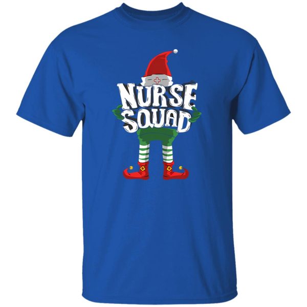 Christmas Elf Nurse Squad Shirt