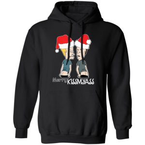 Beavis and Butt-Head Merry Kissmyass Christmas Shirt