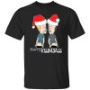 Beavis and Butt-Head Merry Kissmyass Christmas Shirt