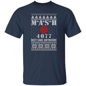 MASH 4077 Best Care Anywhere Christmas Shirt