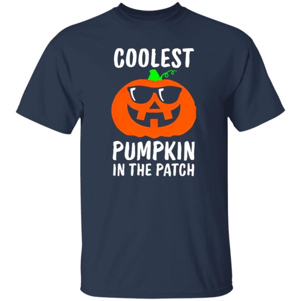 Coolest Pumpkin in the Patch, Halloween Costume Boys Girls Shirt