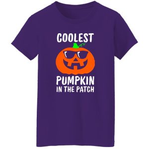 Coolest Pumpkin in the Patch, Halloween Costume Boys Girls Shirt