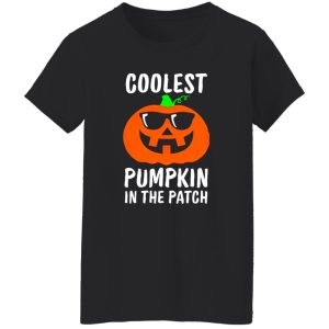 Coolest Pumpkin in the Patch, Halloween Costume Boys Girls Shirt