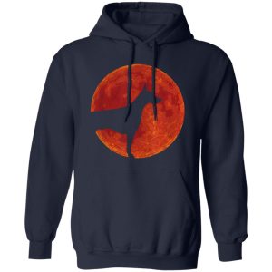 Doberman Dog Lover Red Moon Halloween Shirt