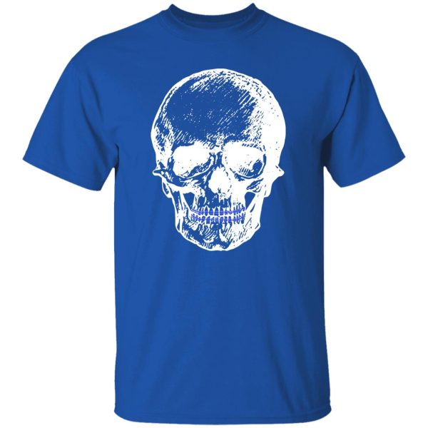 Creepy Skull With Braces Cool Halloween Shirt