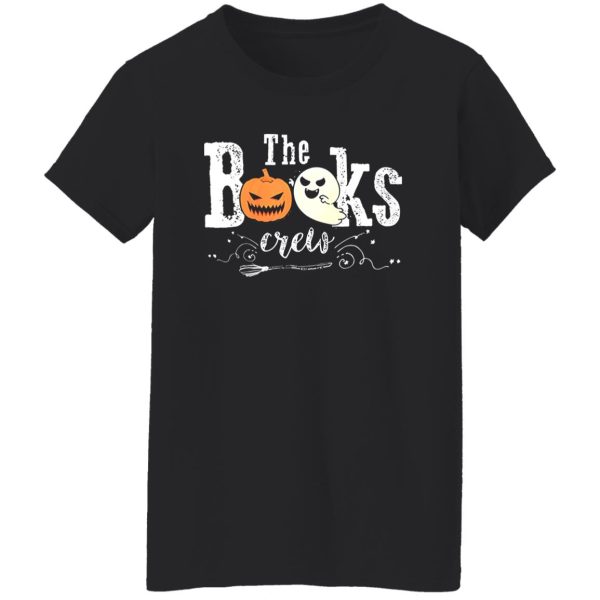 Beautiful Books Crew Halloween Gift For Librarian Books Lover Shirt