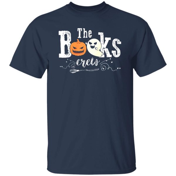 Beautiful Books Crew Halloween Gift For Librarian Books Lover Shirt