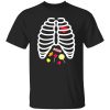 Beautiful Skeleton Rib Cage Heart Candy Cute Adult Kids Shirt