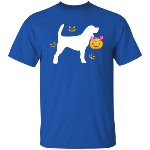 Beagle Halloween Costume Pumpkin Dog Cute Pet Shirt