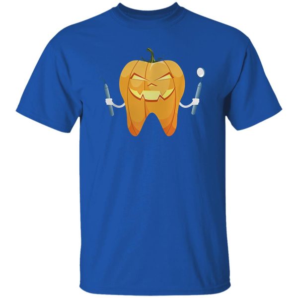 Beautiful Dentist Halloween Night Pumpkin Scrubs Scary Gift Shirt