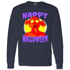 Awesome Happy Halloween Zombie Monster Shirt