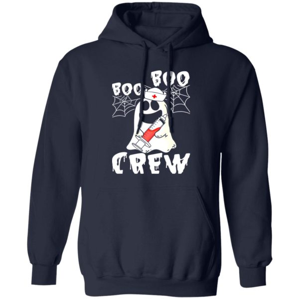 Boo boo crew funny nurse ghost Halloween Shirt