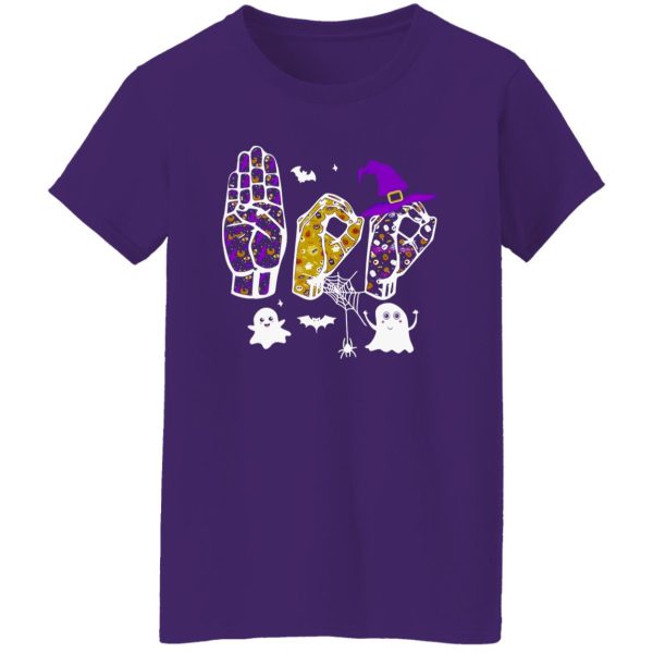 Asl Boo Halloween Shirt