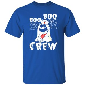 Boo boo crew funny nurse ghost Halloween Shirt