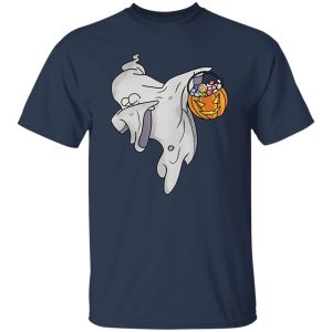 Awesome Happy Daboween Scary Ghost Halloween Dabbing Trick Dab Shirt