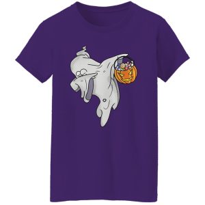 Awesome Happy Daboween Scary Ghost Halloween Dabbing Trick Dab Shirt