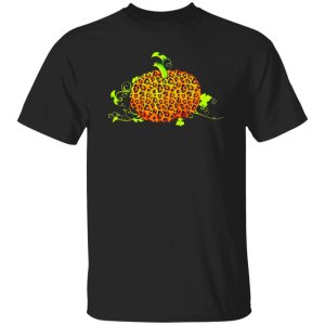 Animal Leopard Pumpkin Fall Autumn Halloween Gift Shirt