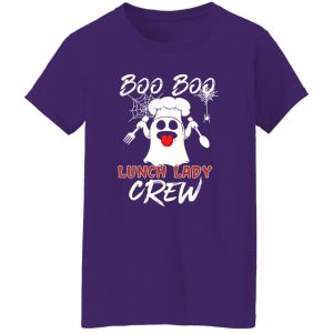 Boo boo chef lunch lady crew Halloween Shirt