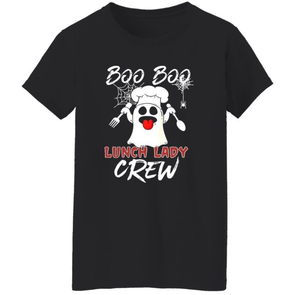 Boo boo chef lunch lady crew Halloween Shirt