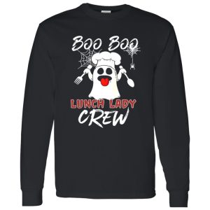 Boo boo chef lunch lady crew Halloween Shirt